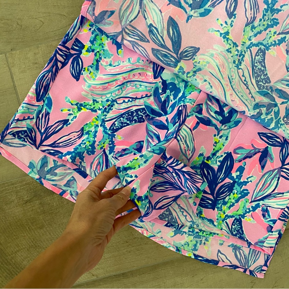 NWT Lilly Pulitzer Linwood Romper - Picture 7 of 8